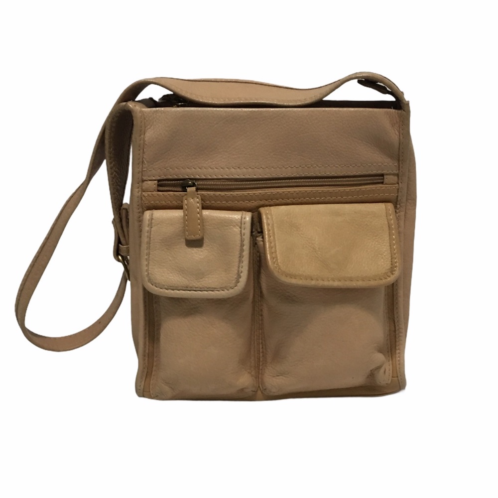 Fossil Vintage Tan Messenger Bag